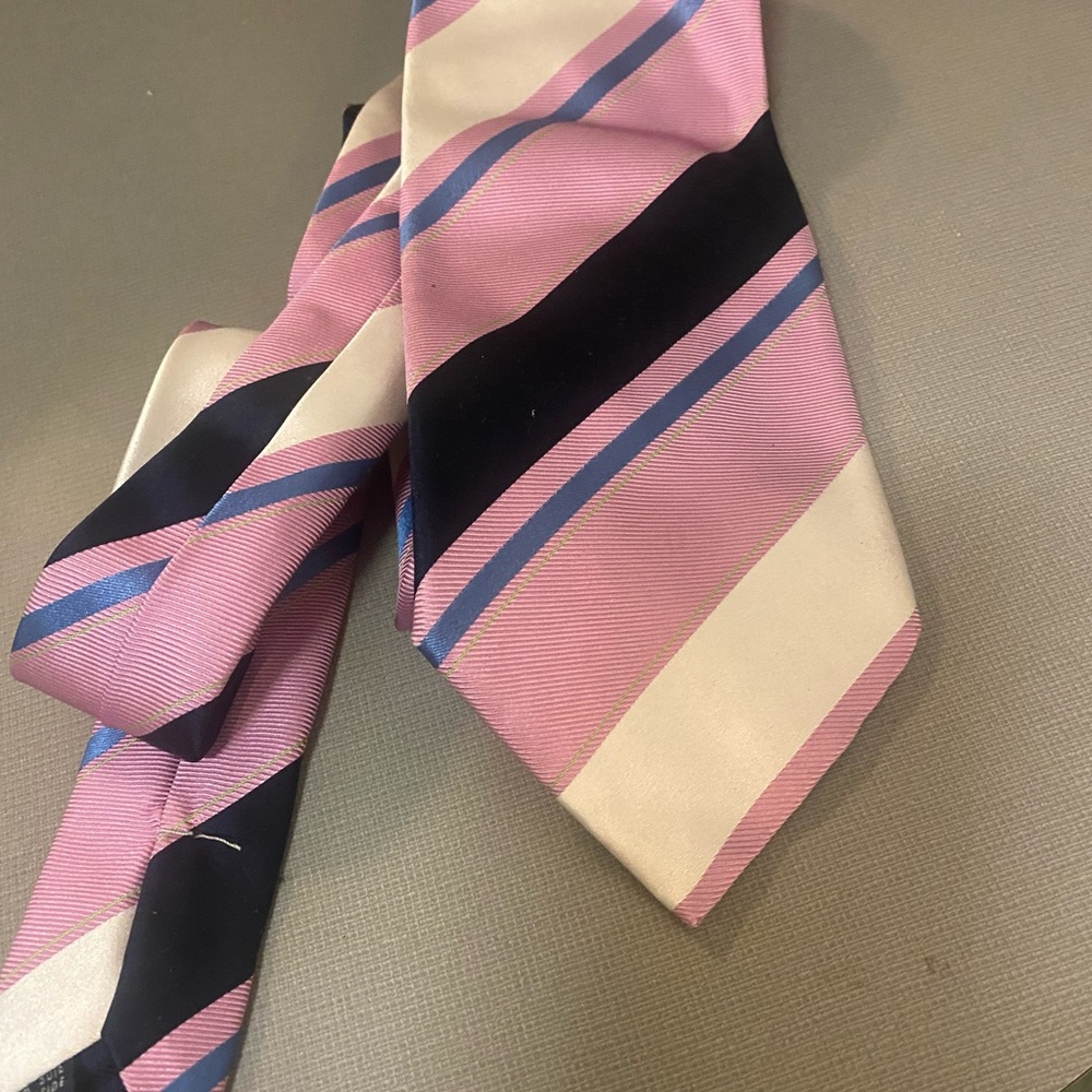 Authentic Burberry strip tie multicolored - Picture 3 of 6